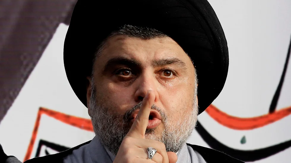 Shialedaren Muqtada al-Sadr. Arkivbild.