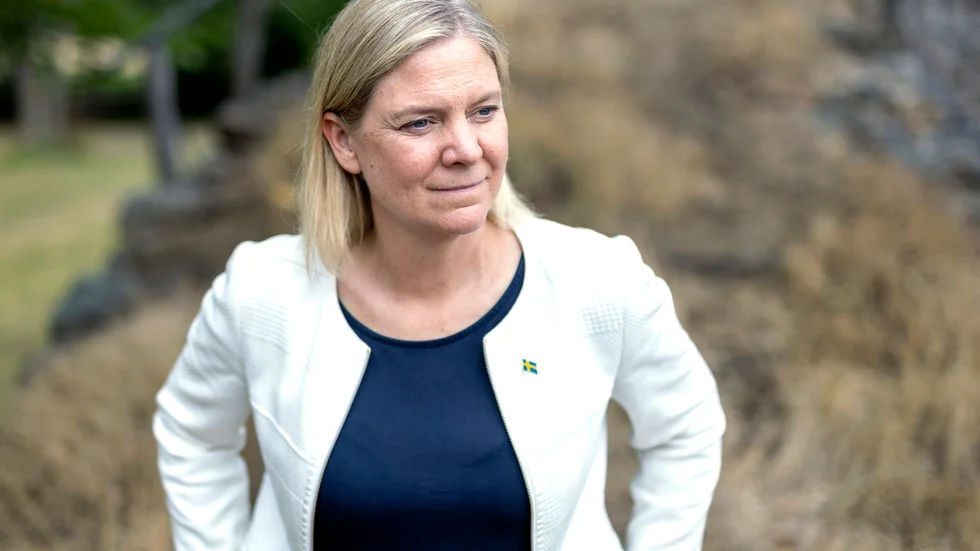 S-ledaren och statsministern Magdalena Andersson har bara en röd linje om vilka hon kan tänka sig att samarbeta med efter valet om hon får bilda regering: Sverigedemokraterna är uteslutna.