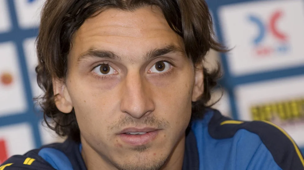 Zlatan Ibrahimovic.