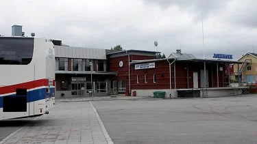 Busstationen i Jokkmokk ska kameraövervakas. Fotograf: Maria Ödalen