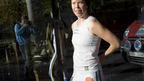 Lina Andersson blev åtta i det första SM-loppet. Men det är i sprinten på lördag som hon ska slåss om medaljerna på allvar.