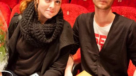 Eva Wiklund och Johan Sundkvist vann tävlingen med sina filmbidrag.