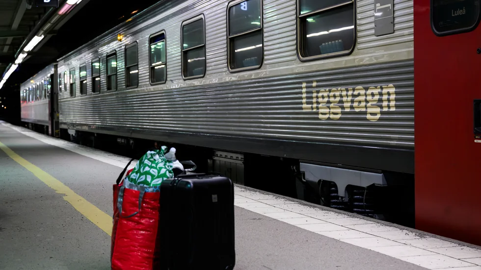 Nattåg på Stockholms central. Arkivbild.