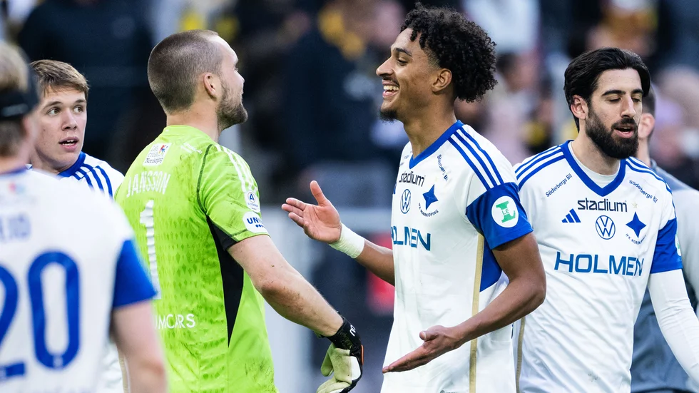 Jesper Ceesay fick fira på sin tidigare hemmaarena. Mittfältaren gjorde sin första allsvenska start för IFK Norrköping och imponerade.