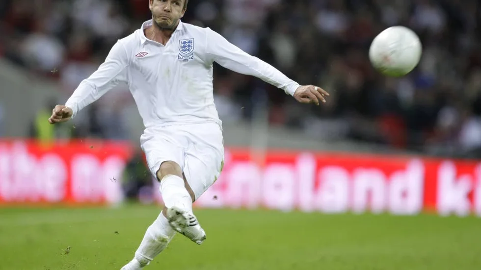 David Beckham. Skämmer inte bort sina barn.