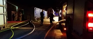 Oklar brandorsak i Berg