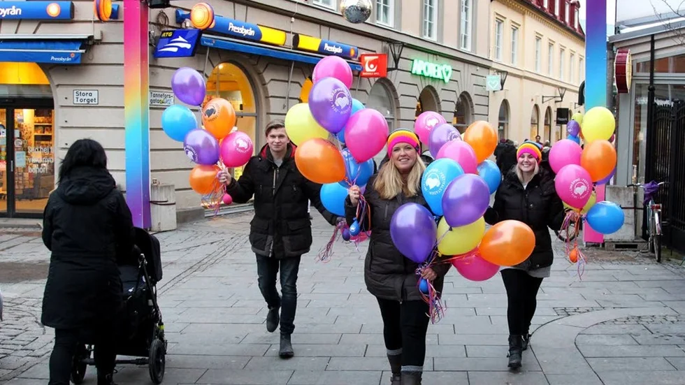 "Pimpning" av Linköping inför Mello på lördag.