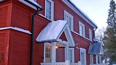 Strömgatan i Porjus. Fotograf: Statens bostadsomvandling
