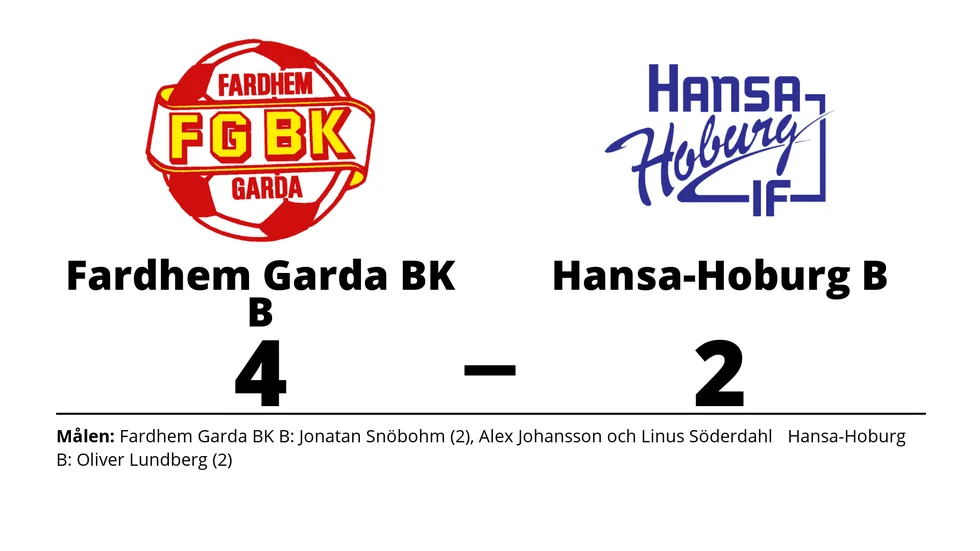 Fardhem Garda BK B vann mot IF Hansa-Hoburg B