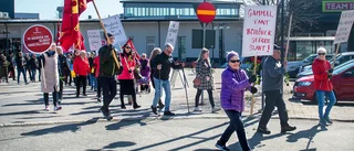 Solidaritet, klimat och pensioner på plakaten i Kalix