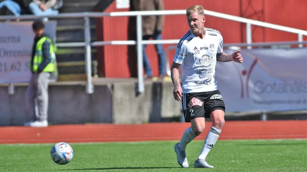 Erik Sachs gjorde en bra match på högerbacken när Motala AIF inledde norrettans höstsäsong med seger på bortaplan i Täby.