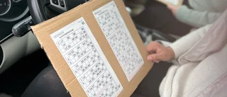 Blöt premiär för bilbingo i Fornåsa         