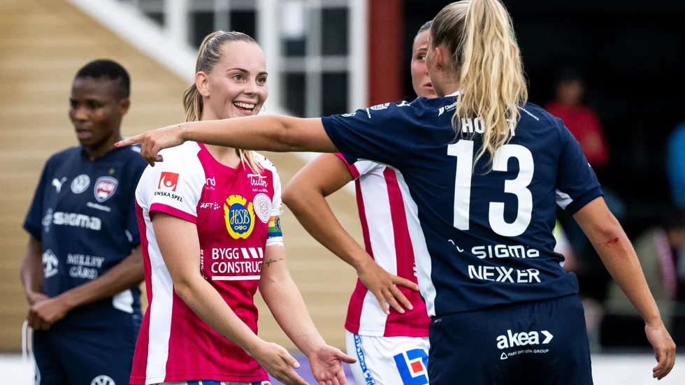 Uppsala fick se sig besegrade mot Rosengård.