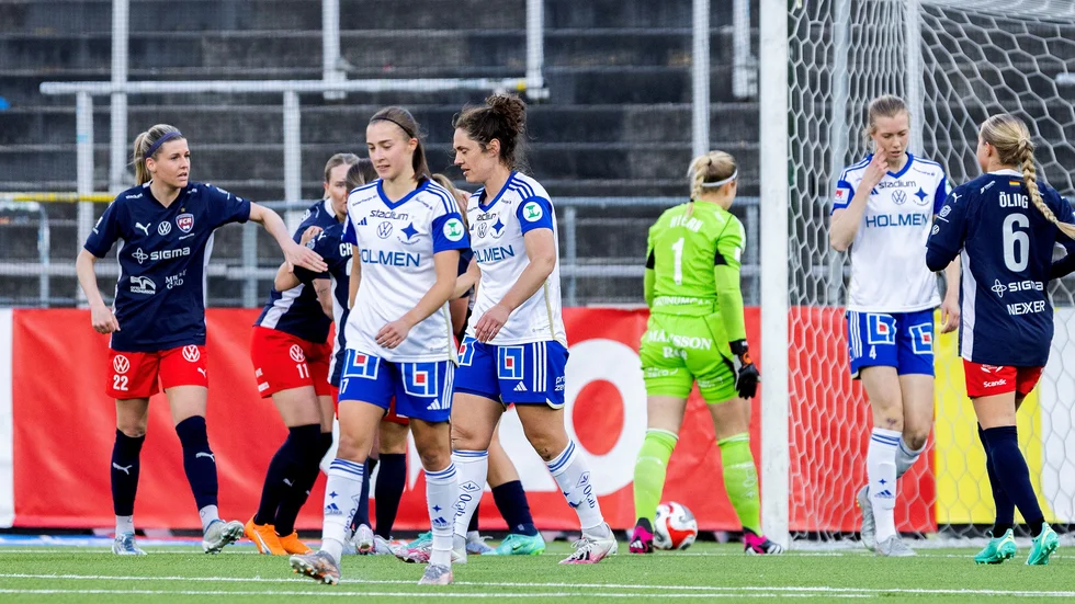 Vilma Koivisto och Shannon Woeller fick se Rosengård sno med sig alla tre poäng.