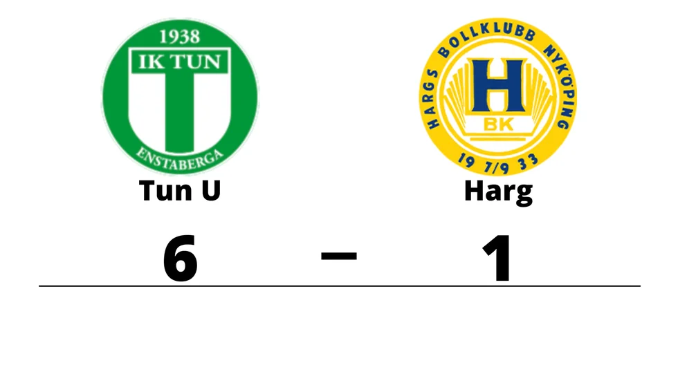 IK Tun U vann mot Hargs BK