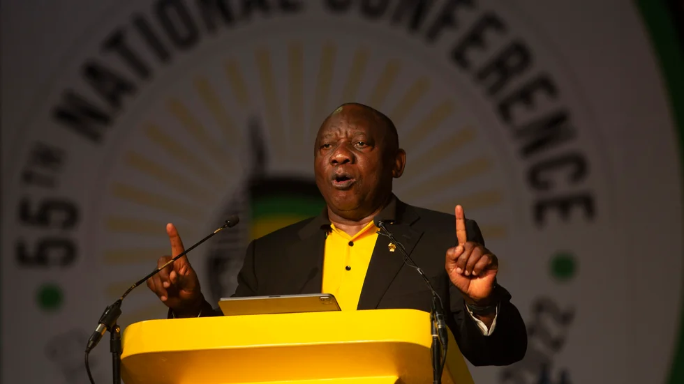 Sydafrikas president Cyril Ramaphosa. Arkivbild.