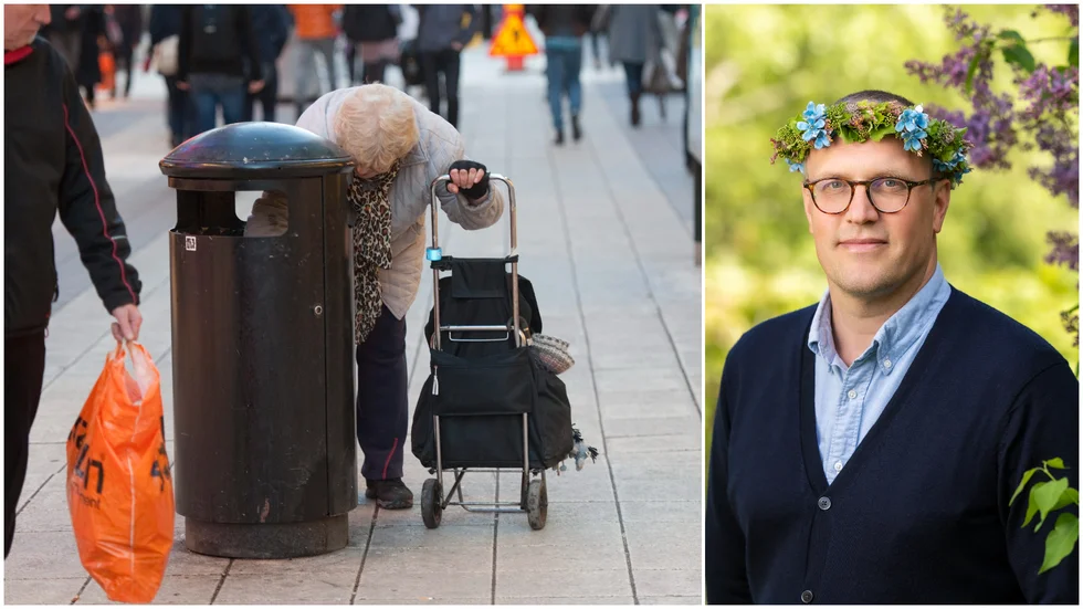 "Just nu gör vi inget i Sverige för att bekämpa skadan av inflationen på samhället. Politikerna har lämnat över ansvaret för inflationen till Riksbanken och de ska inte ta politisk hänsyn. Men politiken hade behövt kompensera vanliga människor på något sätt för höjda priser", säger Andreas Cervenka. 