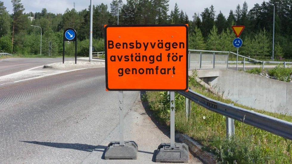 Eventuellt kan vägen öppna igen i mitten på juli