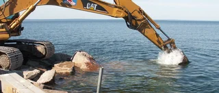 En återställd hamn  till båtsäsongen prioriteras