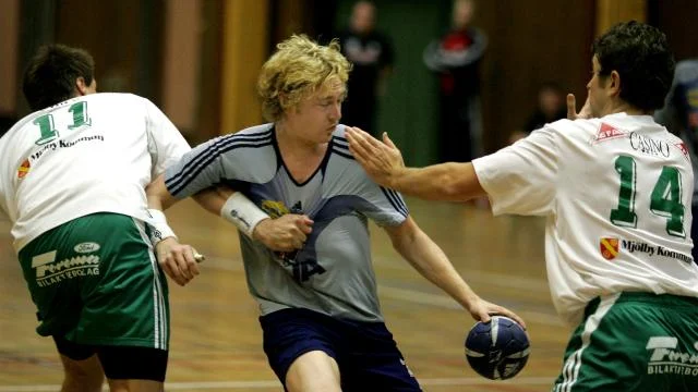 Ludvig Svantesson var tillbaka i RP, men det hjälpte inte. Det tog tvärstopp mot Fredrik Elofsson, Patrik Pettersson och övriga  i Mantorp. Bild: PETER JIGERSTRÖM