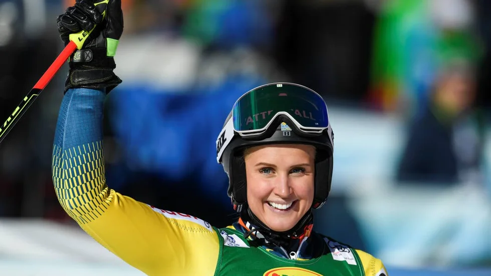 Mästarinnan. Emelie Vikström tog hem SM-guldet.
