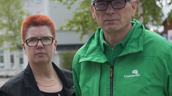 Kommunalrådet Lotta Åmans Socialdemokraterna tappar i valet i Arvidsjaur medan Centern med Bjarne Hald i spetsen ökar. Det kan bli maktskifte.