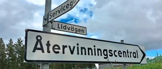Återvinningscentral eller soptipp?