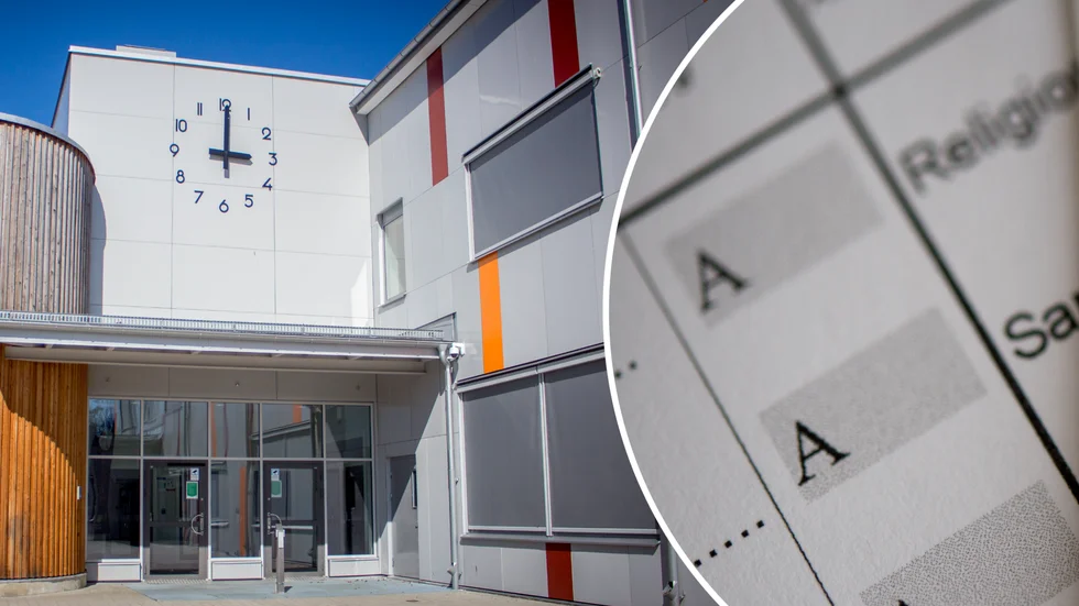 "Slottsskolans framgångar borde betonas istället för att väcka misstänksamhet gentemot framgången och de involverade på skolan", skriver insändarskribenten.