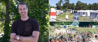 Högsommar – och högt tryck på gotländska campingplatser