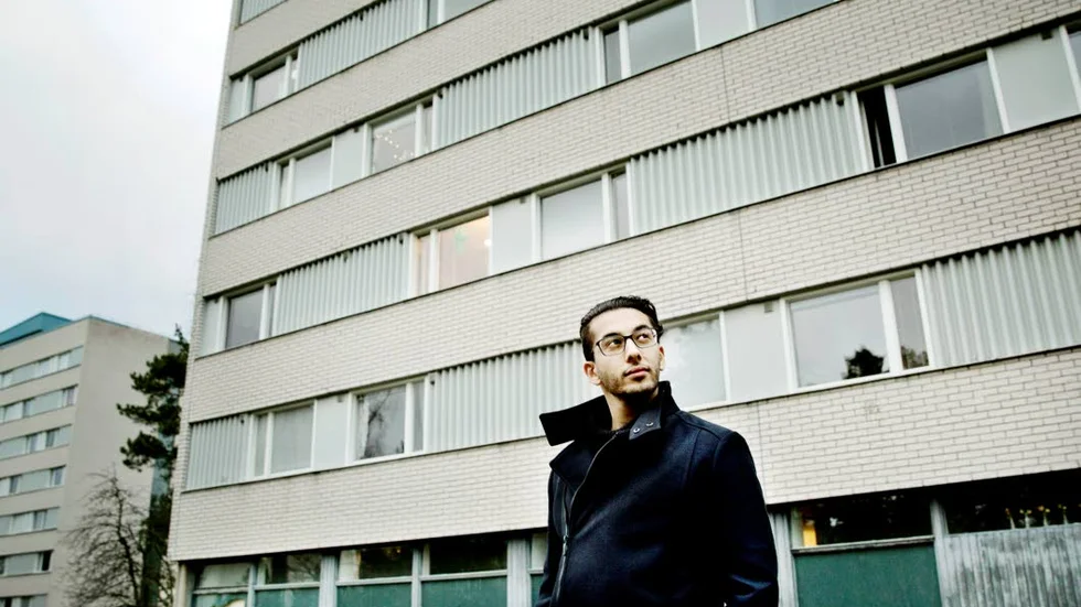 Flogstastudenten Robin Rushdi Al-Salehi vill att gatorna ska vara som en strand, en plats där människor umgås.