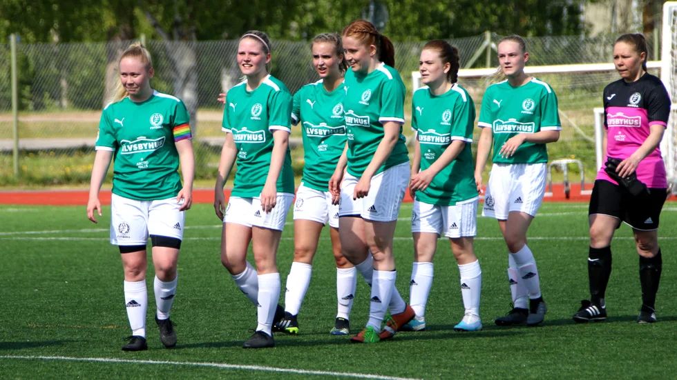 Älvsby IF:s fotbollsdamer föll i division 3-premiären hemma mot Unbyn. (Arkivbild)
