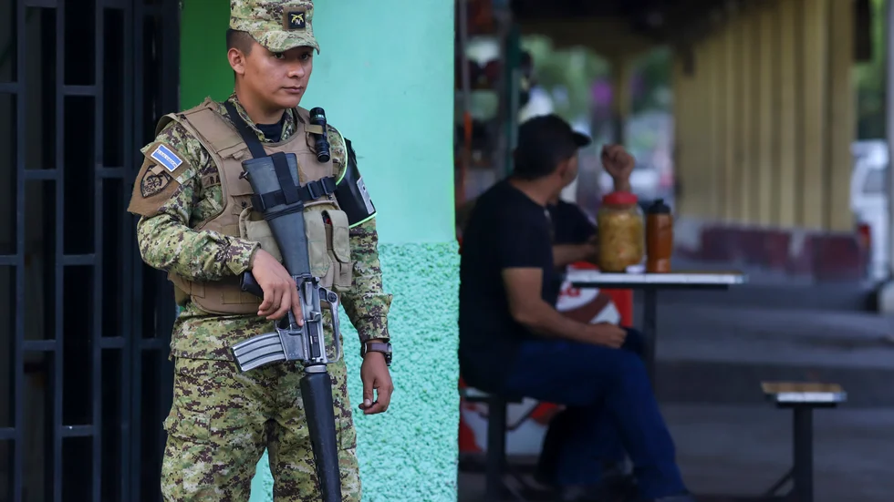 Debattören framhåller El Salvador som ett föredöme när det gäller att knäcka de kriminella gängen.