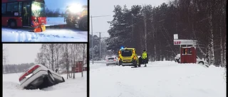 Flera trafikolyckor – SMHI varnar