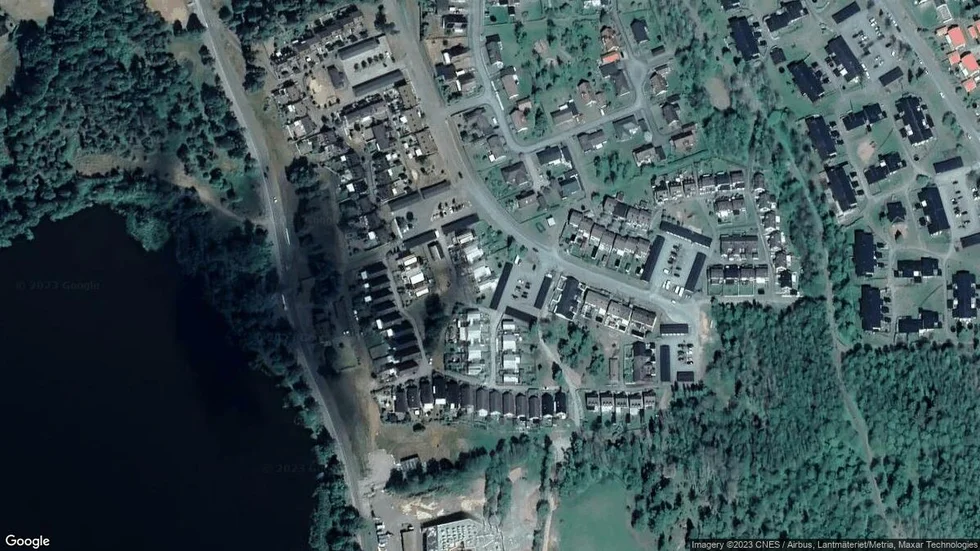 Området kring Castmans Väg 136