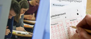 Han fick 2,0 på högskoleprovet