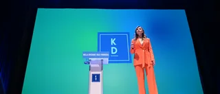 Kd-ledaren på många sätt tillbaka där hon började.