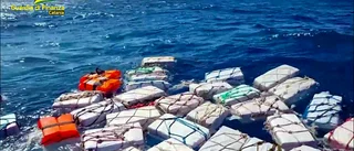 Rekordbeslag av kokain utanför Italiens kust