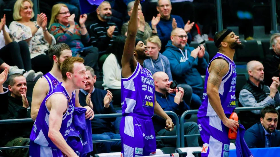 Daniel Hansson, Earvin Morris och Corban Collins.