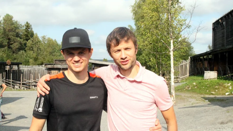 Bröderna Erik och Andreas Oskarsson vann den tyngsta klassen i Wild West Run.