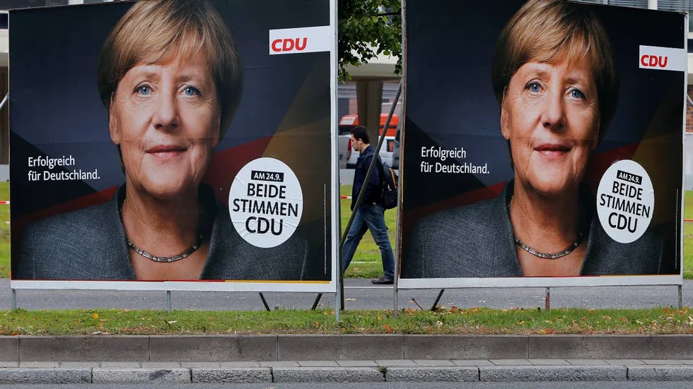 KANSLERN. CDU:s Angela Merkel kommer med all sannolikhet att förbli förbundskansler även efter det tyska valet 24 september. Den stora frågan är vilket eller vilka andra partier som kommer att ingå i hennes regeringsbygge.