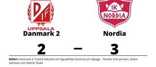 Uddamålsseger för Nordia mot Danmark 2