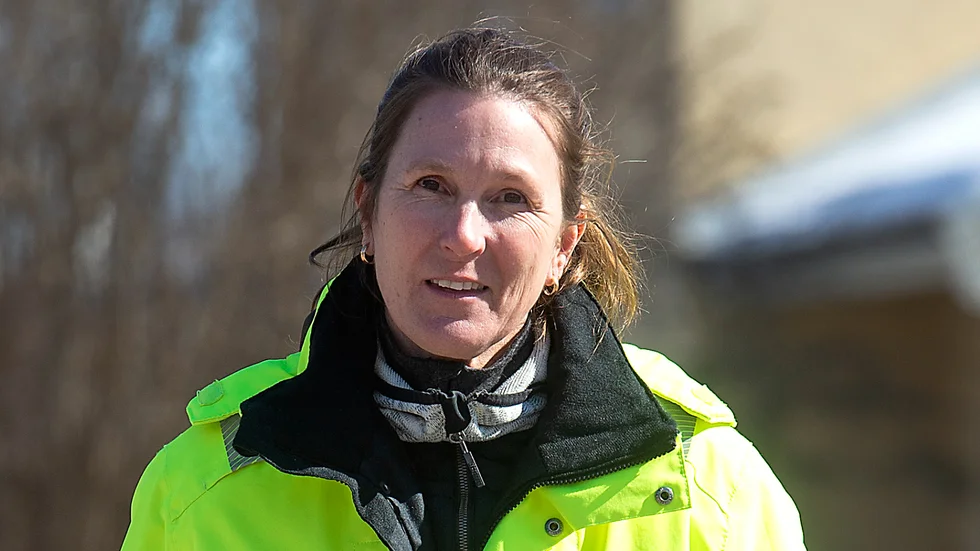 "På ett privat plan tycker jag att det är skönt när det är sol och varmt men på ett yrkesmässigt plan blir jag inte nöjd", säger Petronella Keereweer-Ringgren.