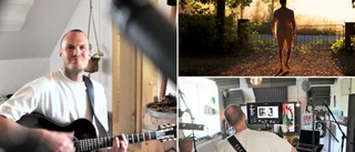 Efter mycket slit kan han leva på musiken – album på nytt språk