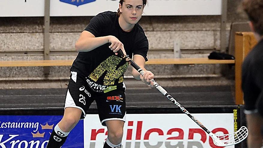 Viktor Nystedt gör sin första match från start i superligan ikväll. Foto: Roine Sandlén