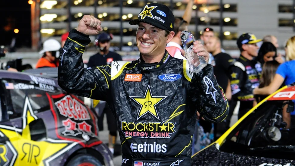 Superstjärna. Tanner Foust har många strängar på sin lyra. Han har redan legendstatus inom sporten.