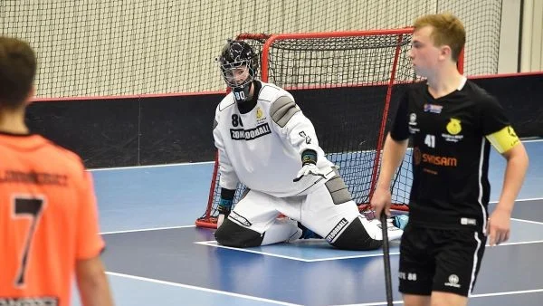 Hampus Brandt vann målvaktsmatchen när Gamla Stan tog säsongens första seger. Arkivbild.