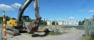 Moskén börjar byggas