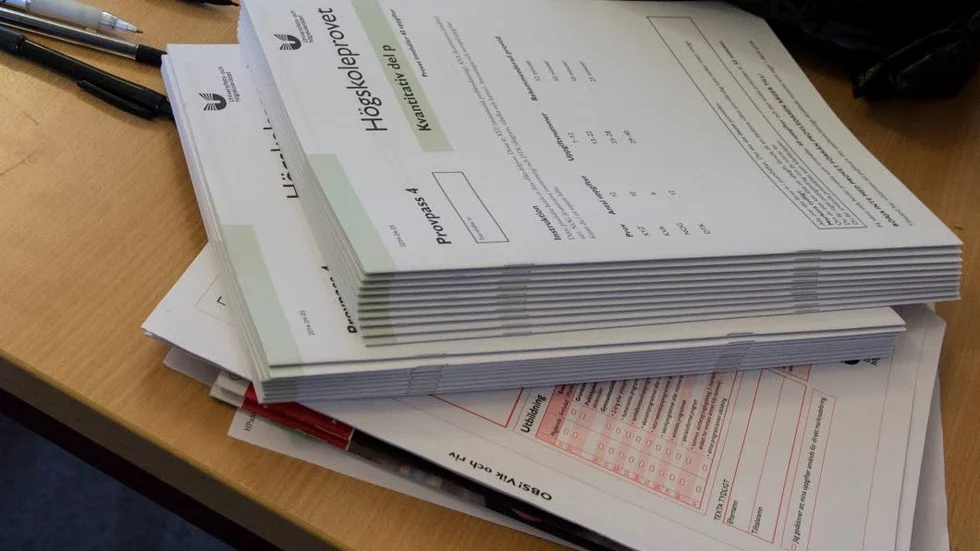 STOCKHOLM 20140405 I dag väcks åtal mot de personer som misstänks ha legat bakom organiserat fusk på högskoleprovet.