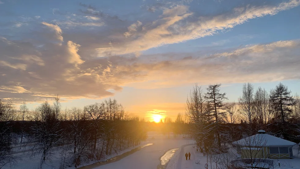 Lotta Sunder bjuder på en fin läsarbild.