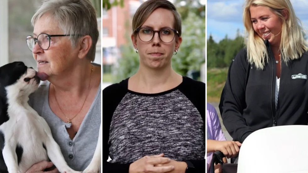 Ann-Britt Strömberg, Katarina Larsson och Hanna Öhman lider alla av förlossningsskador. De använder sina upplevelser för att bryta tabun och öka kunskapen om förlossningsskador. 